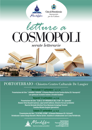 Letture a Cosmopoli  Serate Letterarie


21 settembre - Presentazione del libro 